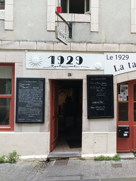 Le restaurant - 1929 - La Rochelle - manger a LA ROCHELLE